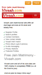 Mobile Screenshot of free-jain-matrimony.vivaah.com