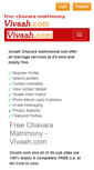 Mobile Screenshot of free-chavara-matrimony.vivaah.com